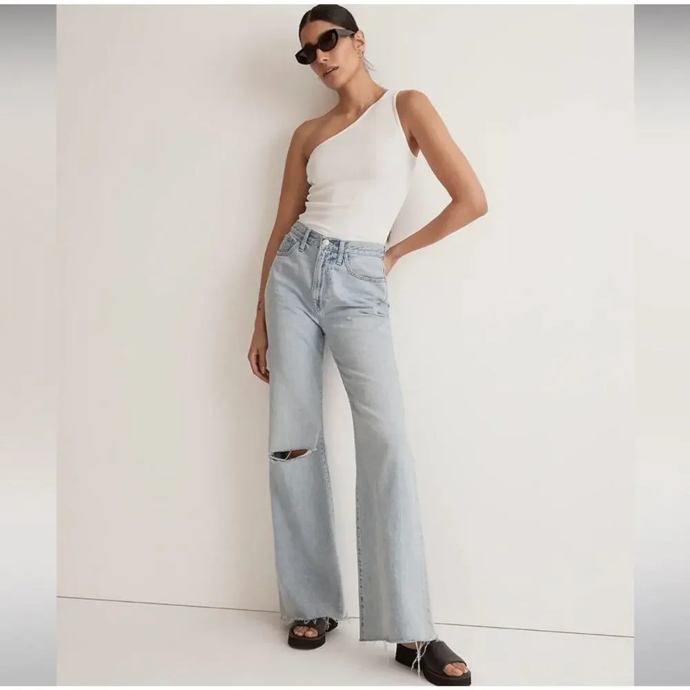 Madewell baggy flare